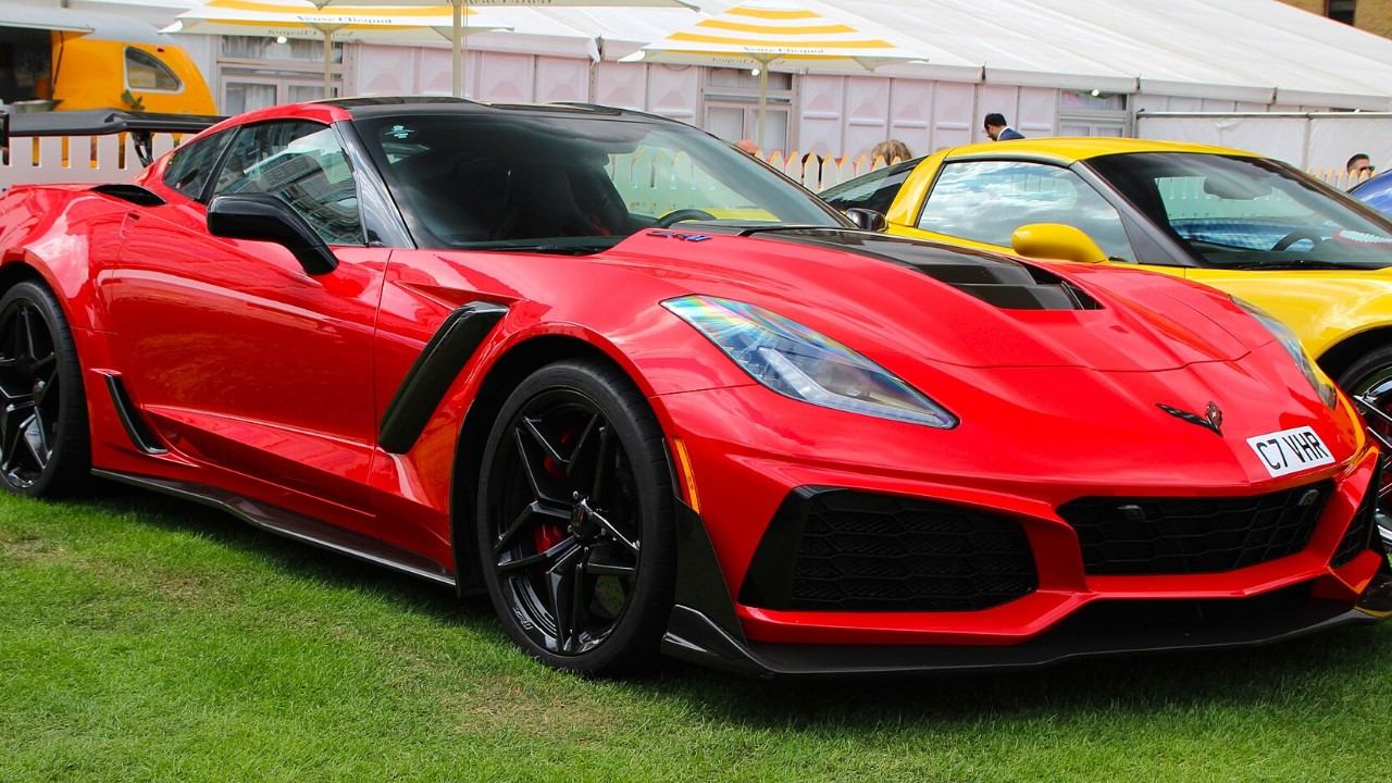 A 2019 Chevrolet Corvette ZR1 (C7)