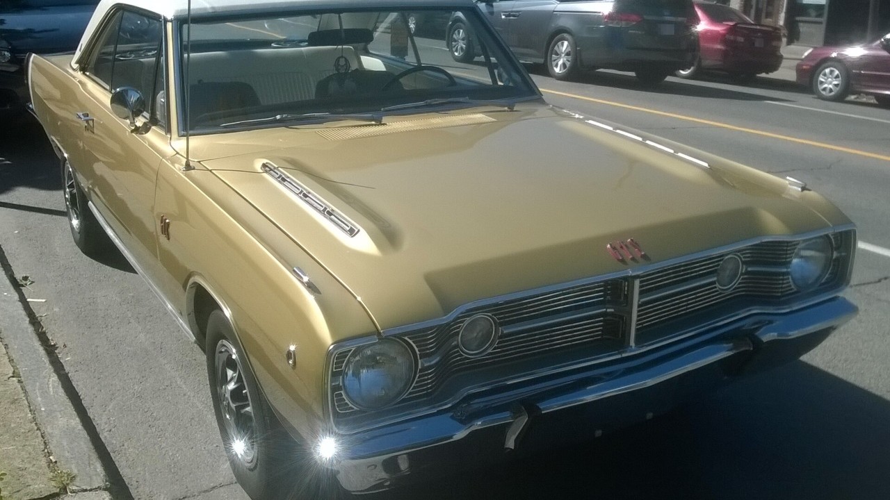 A 1968 Dodge Dart GTS convertible, the open version of the Dodge Dart GTS 340