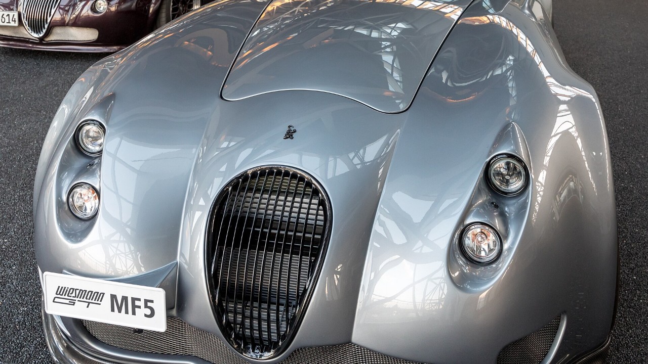 A Wiesmann GT MF5 at the Wiesmann factory in Dülmen