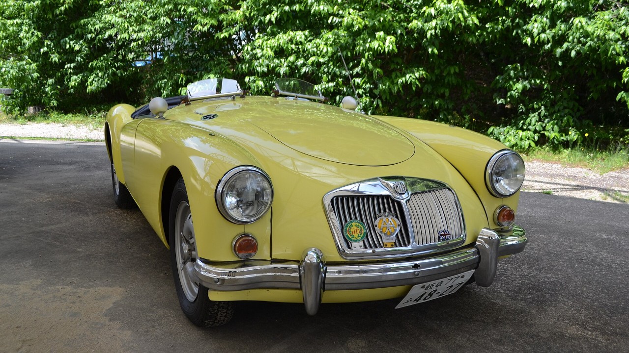 A 1958 MGA Twin Cam
