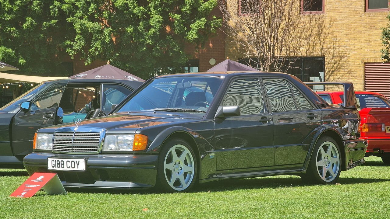 A 1991 Mercedes-Benz 190 E 2.5-16 Evolution II