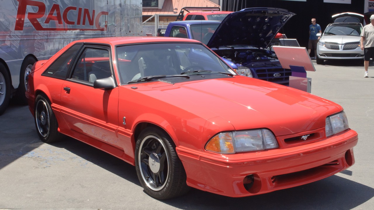 A 1993 Ford SVT Mustang Cobra R
