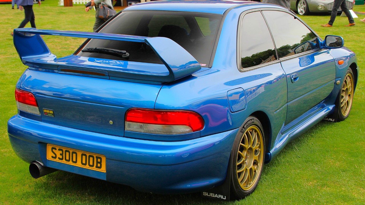 A 1998 Subaru Impreza 22B STi