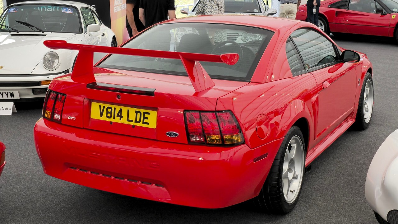 A 2000 Ford SVT Mustang Cobra R