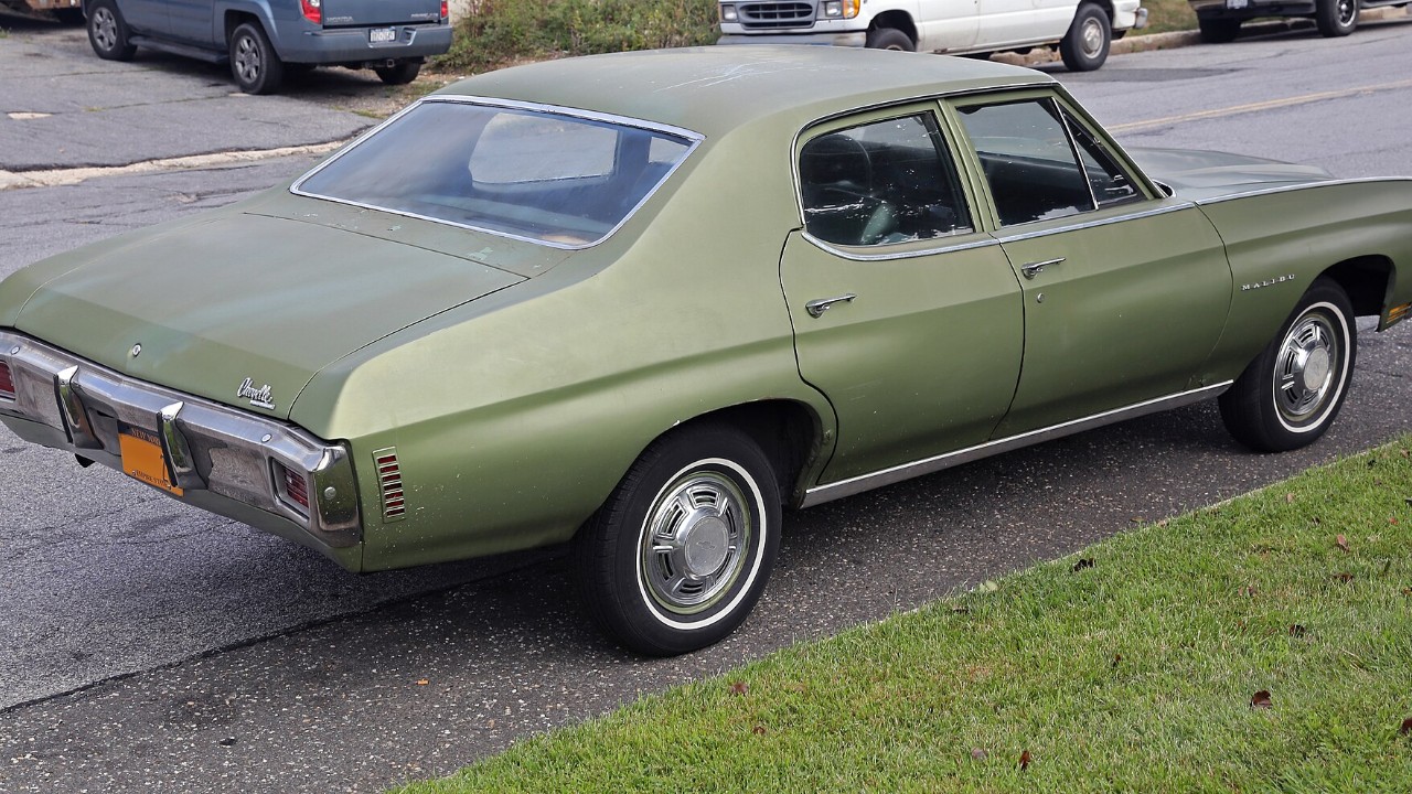 A 1970 Chevrolet Chevelle sedan