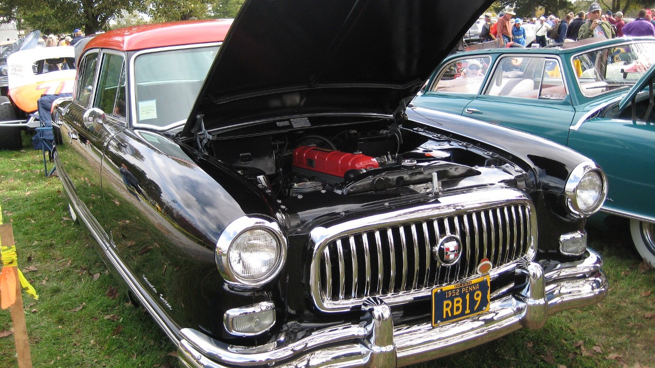 A 1952 Nash Ambassador Custom