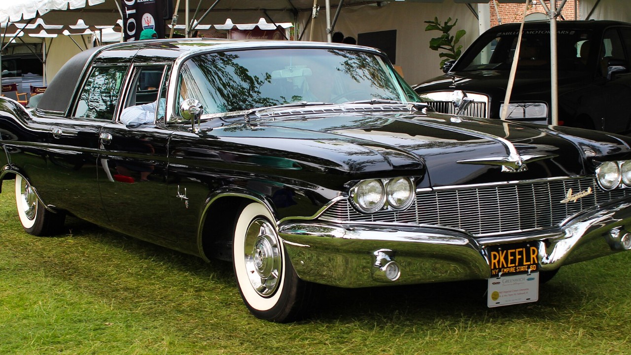 Ghia stretched each Crown Imperial limousine 20.5 inches by hand in Turin, and 132 were built through 1965