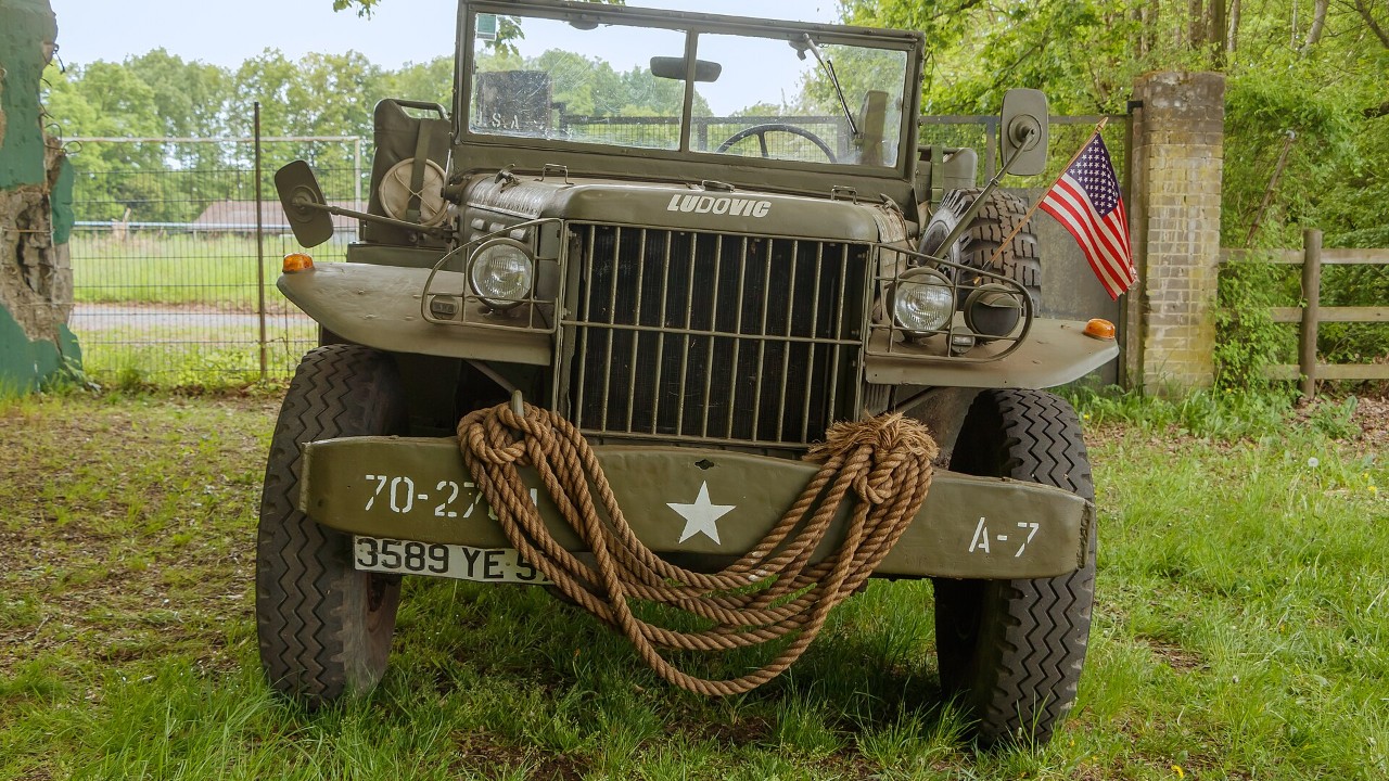 A Dodge WC-51, the winchless twin of the Dodge WC-52