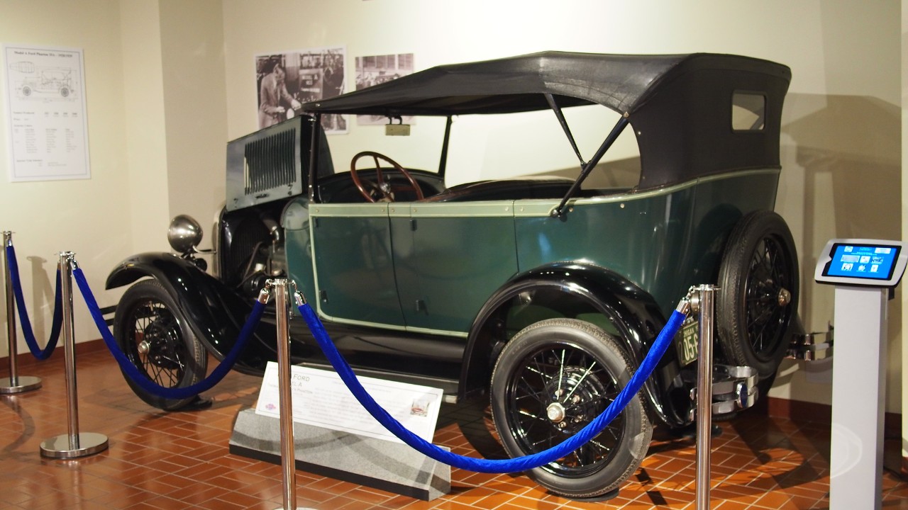 Henry Ford gave Thomas Edison the first 1928 Model A, and Edison drove it rebodied as a tourer until 1931