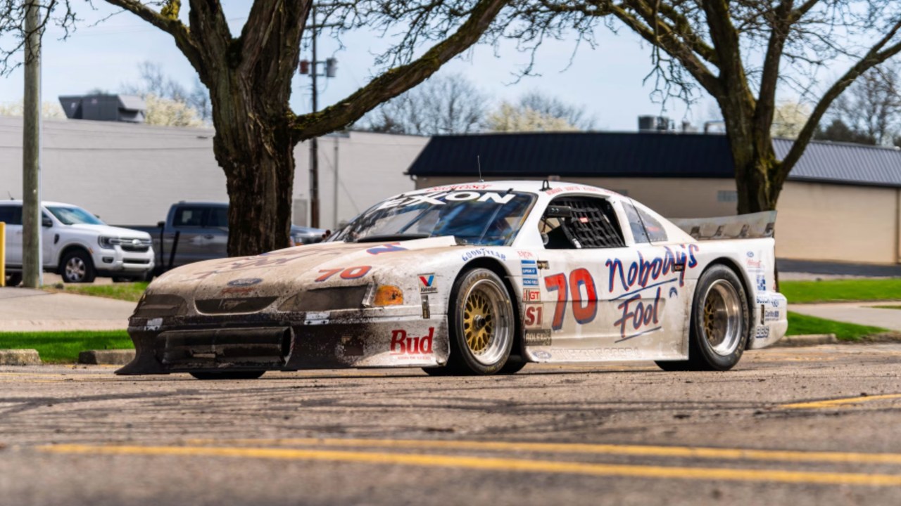 Paul Newman’s 1995 Roush Mustang Cobra race car sold for $935,000 at Mecum Nashville