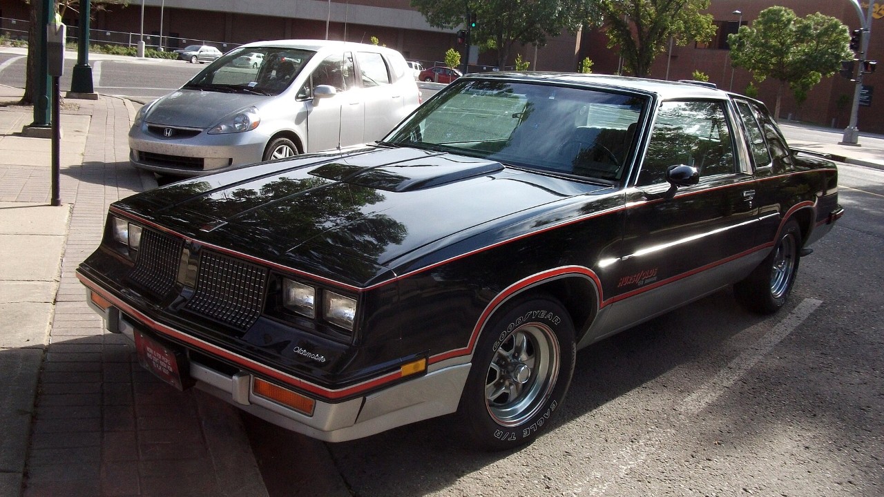A 1983 Hurst/Olds Cutlass Calais