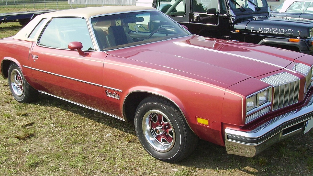 An Oldsmobile Cutlass Salon