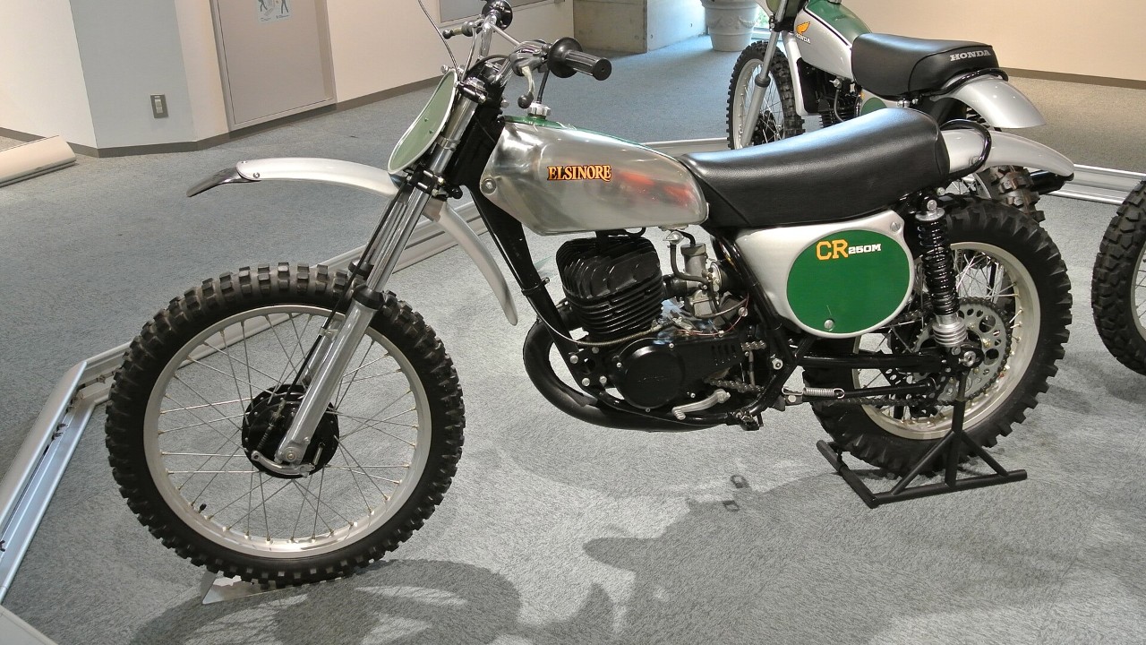 A 1973 Honda CR250M Elsinore