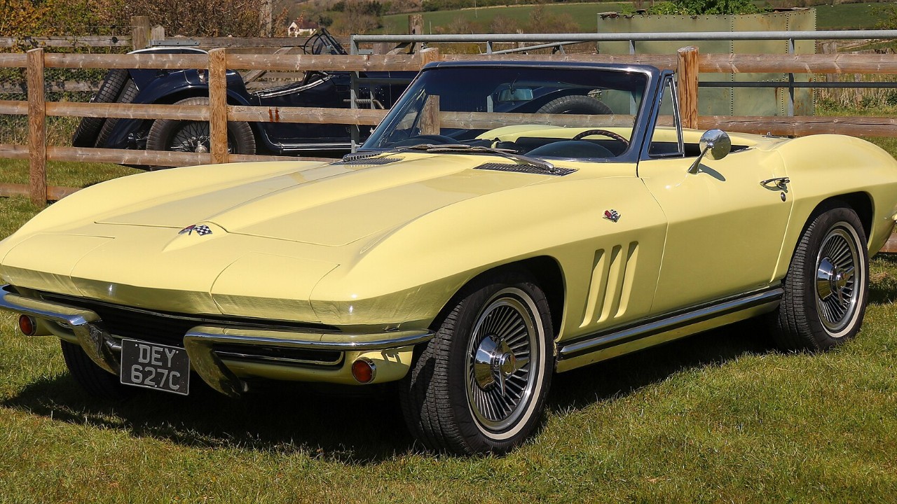 A 1965 Chevrolet Corvette Sting Ray