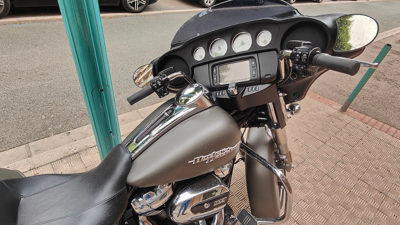 A Harley-Davidson Street Glide