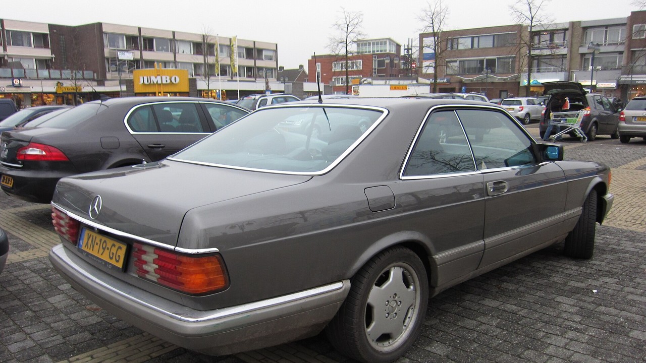 A 1989 Mercedes-Benz 560 SEC