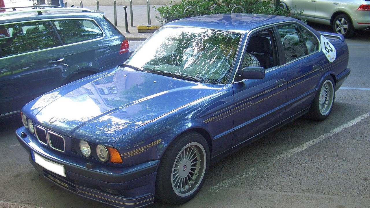 An Alpina B10 BiTurbo