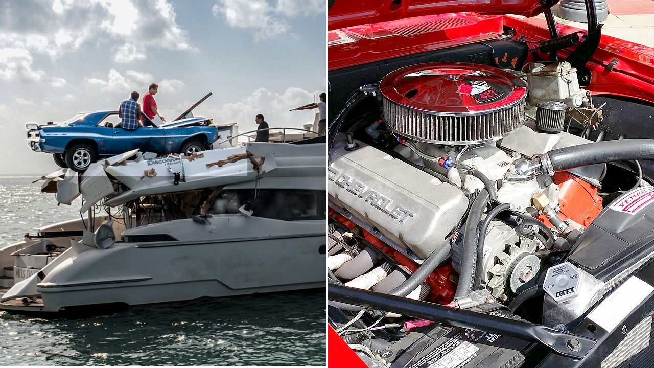 Man Pays More Than $20,000 For A Wrecked 1969 Camaro That Sat For About 20 Years Then A Firewall Stamp Proves It’s The Car From The 2 Fast 2 Furious Yacht Jump