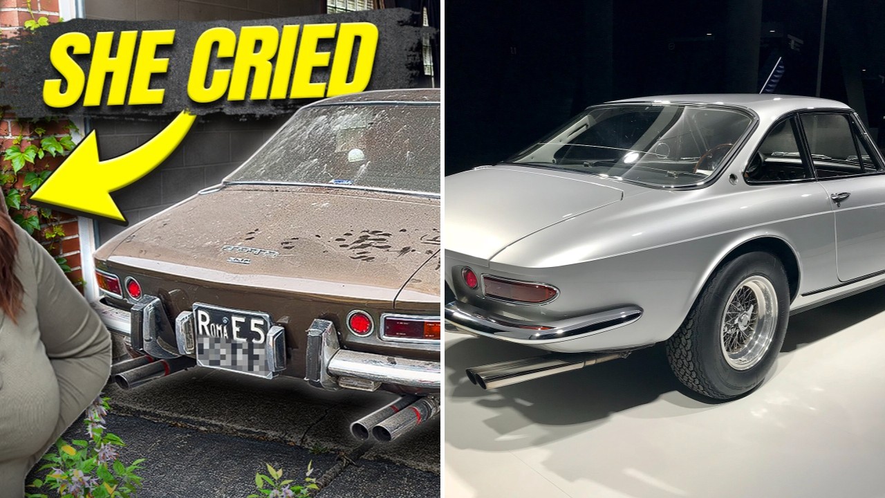 Granddaughter Has Detailers Clean Her Late Grandfather’s Neglected 1968 Ferrari 330 That Could Fetch Up To $1 Million, Then Says He’d Call It Marvelous
